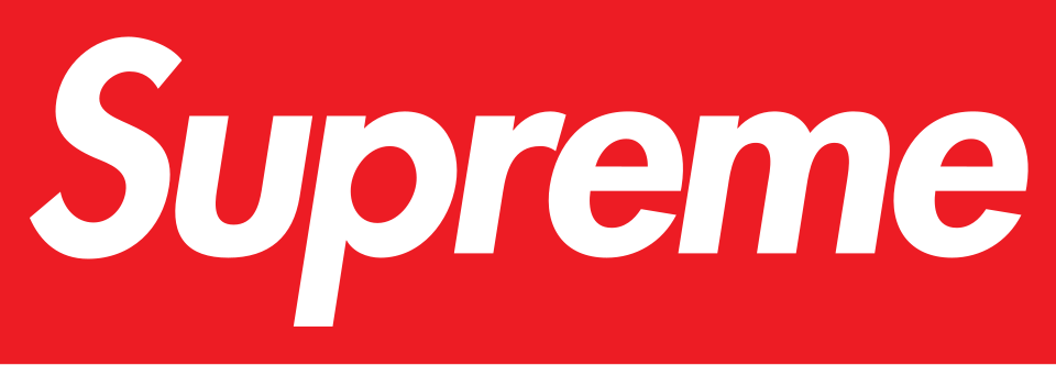 수프림(Supreme) 로고